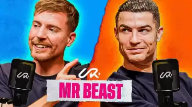 Cristiano Ronaldo, Youtube’un 1 numarası MrBeast’i konuk etti