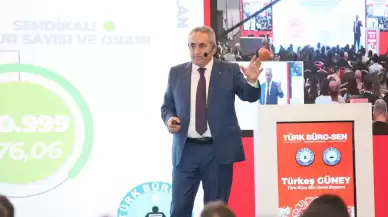 Türk Büro-Sen Başkanı Türkeş Güney: Sendikacılık emeği korumaktır, züccaciye dükkânı değil