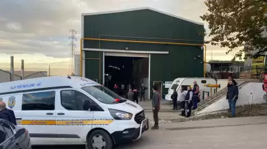 Kocaeli'de fabrikada patlama: 1 ölü, 1 yaralı!