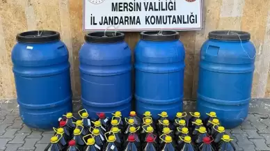 Mersin'de sahte içki operasyonu