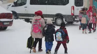 Isparta'da eğitime kar engeli!