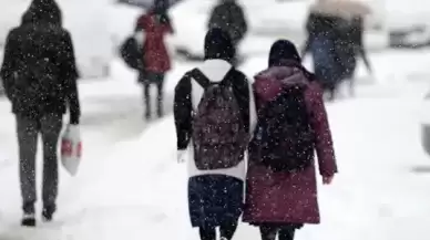 Bingöl'de Yoğun Kar Yağışı Nedeniyle Taşımalı Eğitime 1 Gün Ara Verildi