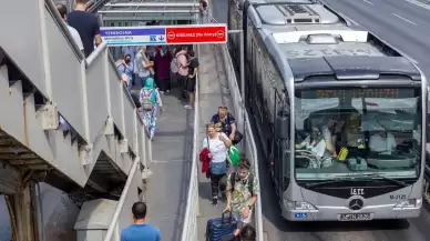 O metrobüs durağında çalışmalar başlıyor! 75 gün sürecek!