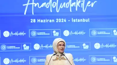 Emine Erdoğan: Biz, bu toprağın insanları, hepimiz Anadolu'ya benzeriz