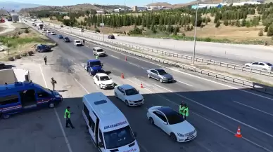 43 ilin ulaşım güzergahında trafikte son durum