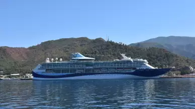 Marella Discovery adlı yolcu gemisi, rotasındaki ana liman olan Marmaris'e ulaştı