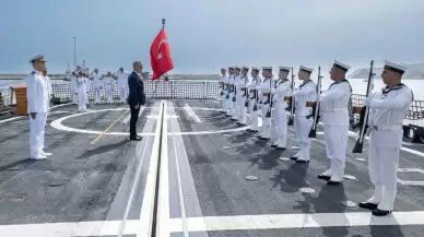 Kınalıada Korveti, Umman Deniz Kuvvetleri gemisi ile ortak eğitimler yaptı