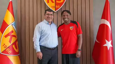 Kayserispor, Anthony Uzodimma ile sözleşme yeniledi