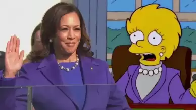 Simpsonlar yeniden gündemde! Kamala Harris'i tahmin etti mi? Dizi yazarından açıklama