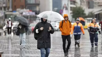 Meteoroloji uyardı: Ülke genelinde yağışlı ve bulutlu hava bekleniyor