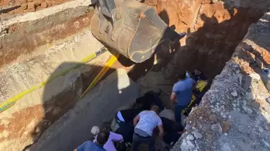 Çerkezköy'de yağmur suyu hattı çalışmasında göçük!