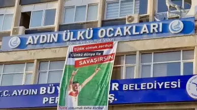 Aydınlı ülkücüler, Milli Takımın gururu Merih Demiral'a sahip çıktı