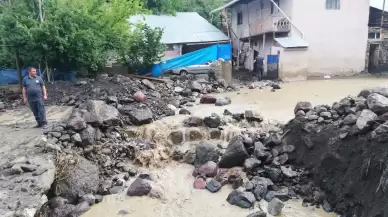 Erzurum'da sel felaketi! Yağışlar tarımı vurdu, çiftçiler zarar gördü