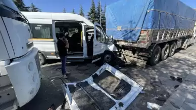 Gaziantep’te servisler çarpıştı: 21 yaralı