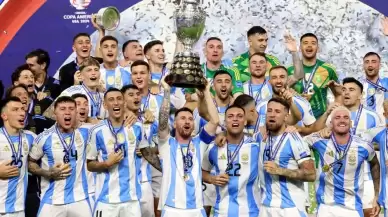 Copa America'da şampiyon Arjantin