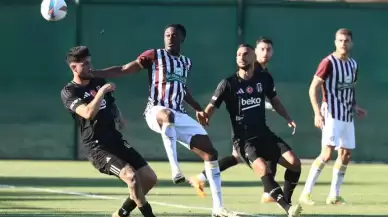 Beşiktaş, hazırlık maçında Bandırmaspor ile golsüz berabere kaldı