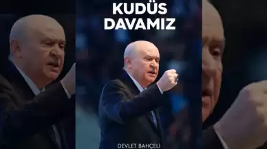 MHP Lideri Devlet Bahçeli'nin beklenen “Kudüs Davamız” kitabı çıktı