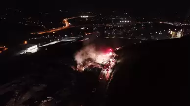 İzmit'te çöp döküm sahasındaki yangın söndürüldü