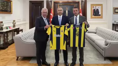 İçişleri Bakanı Yerlikaya, Fenerbahçe heyetini ağırladı