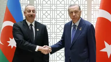 Cumhurbaşkanı Erdoğan, Azerbaycanlı mevkidaşı Aliyev ile görüştü