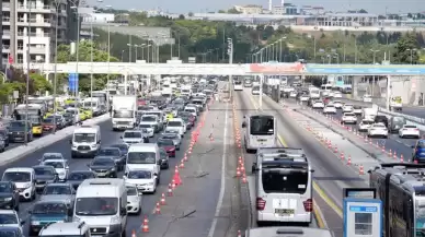 İstanbul'da Beyaz Yol çalışması: Kadıköy istikameti 2 şeride düşürülecek!