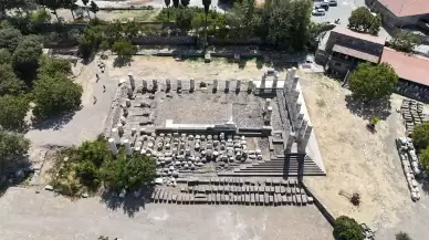 Apollon Smintheus Tapınağı'nda 1700 yıllık mezar bulundu