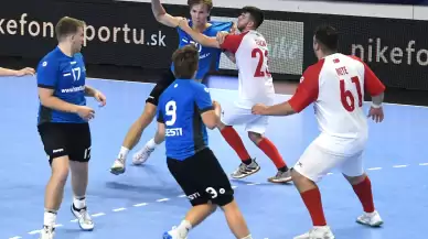 U18 Erkek Hentbol Milli Takımı, Estonya'yı yendi