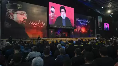 Nasrallah: "İsrail tehlikesiyle başımızı kuma gömerek yüzleşemeyiz"