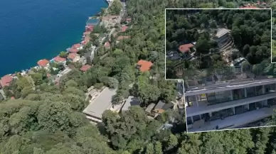 Boğaz manzaralı kaçak villa: İnşaat durduruldu