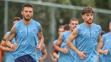 Trabzonspor’da St. Gallen maçı hazırlıkları sürüyor