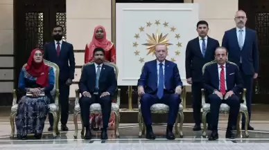 Büyükelçilerden Cumhurbaşkanı Erdoğan'a güven mektubu