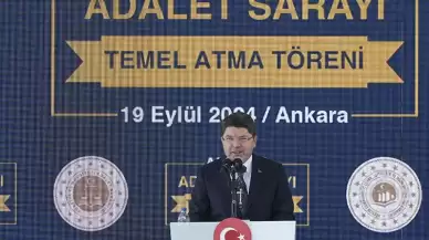 Yeni Ankara Adalet Sarayının temeli törenle atıldı