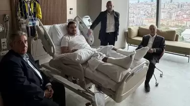 Aziz Yıldırım'dan Serhat Akın'a geçmiş olsun ziyareti