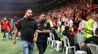 Galatasaray - PAOK maçında gerginlik