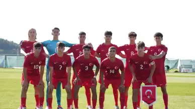 U16 Milli Takımı, Romanya'yı 5-1 mağlup etti