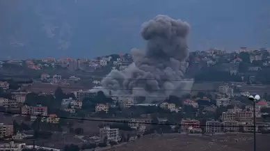 Beyrut'ta çok sayıda patlama sesi! Bölgeden dumanlar yükseldi!