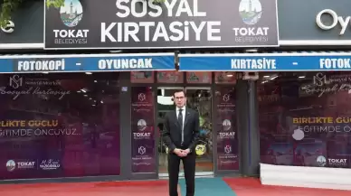 Tokat Belediyesi’nden Türkiye’de bir ilk: ‘Sosyal Kırtasiye’