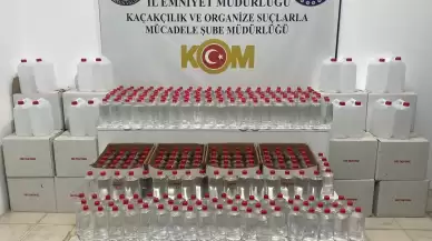 Samsun'da 1 ton etil alkol ele geçirildi