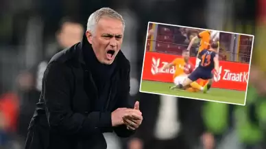 Jose Mourinho’dan Galatasaray-Başakşehir maçındaki pozisyona tepki!