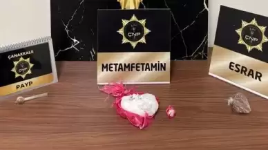 Çanakkale’de 162 gram metamfetamin ele geçirildi