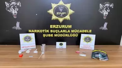 Erzurum'da uyuşturucu operasyonu: 2 gözaltı