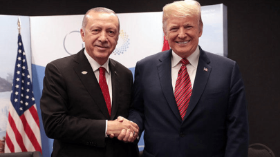 Cumhurbaşkanı Erdoğan, ABD Başkanı Trump'la görüştü