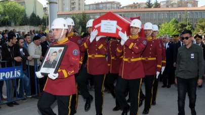 Şehit Astsubay Altunkaş, son yolculuğuna uğurlandı