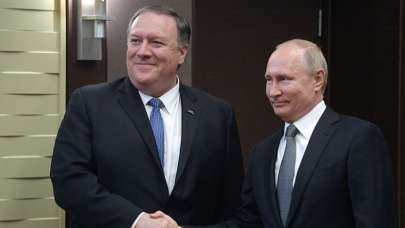 Putin Pompeo ile uluslararası konuları görüştü