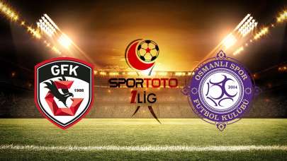 1.Lig Play-Off 'larda Osmanlıspor, Gazişehir Gaziantep'in konuğu