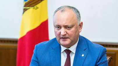 Moldova Cumhurbaşkanı Dodon görevden alındı