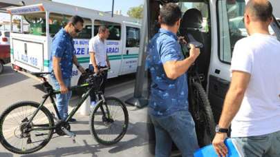 Antalya'da üzücü olay! Bisikletiyle morga götürüldü