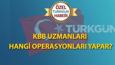 KBB uzmanları hangi operasyonları yapar?