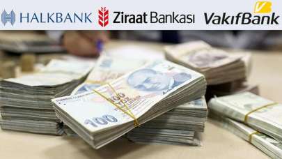 Üç kamu bankasından ortak açıklama!