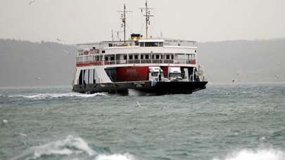 İstanbul'da tüm vapur seferleri durdu